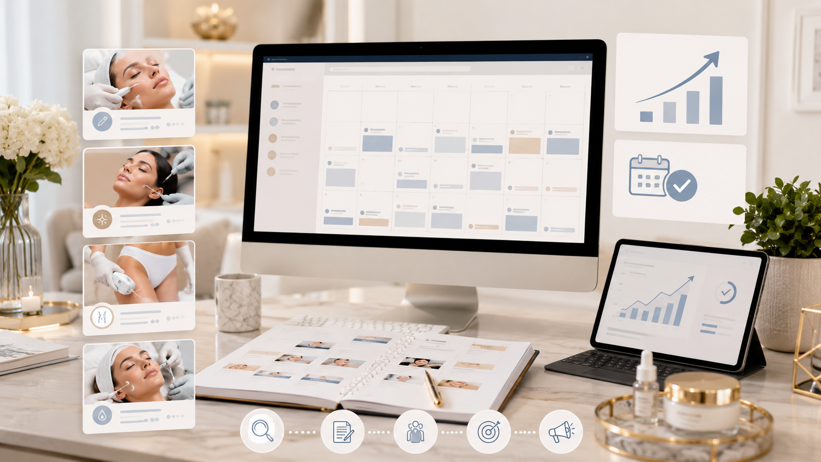 Med Spa Blog Strategy: What to Publish When You Need Rankings and Appointments article preview by Vistrane
